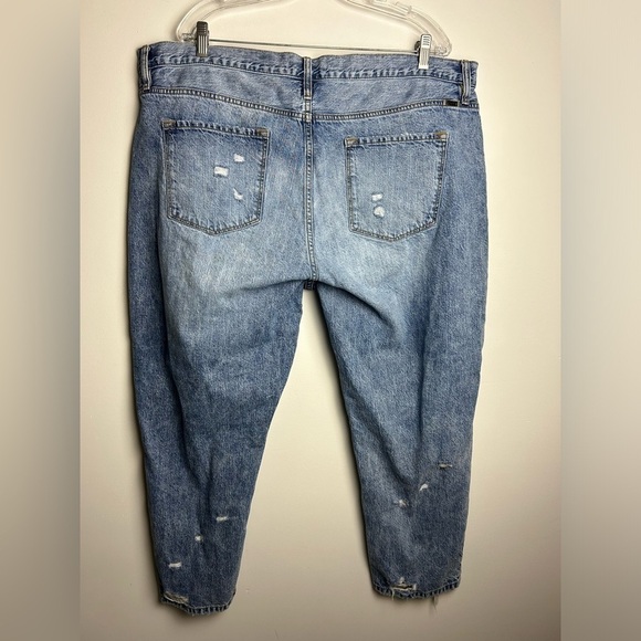 Kancan Blue distressed jeans Plus size 20W - Picture 3 of 9